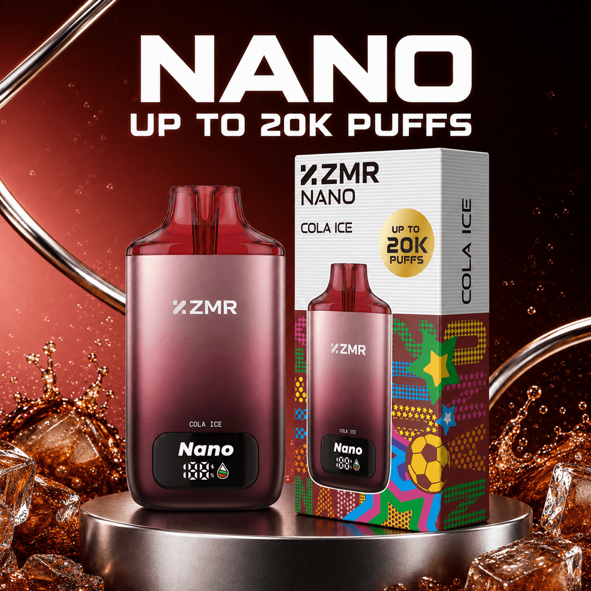 Nano- 20K Puffs Cola Ice