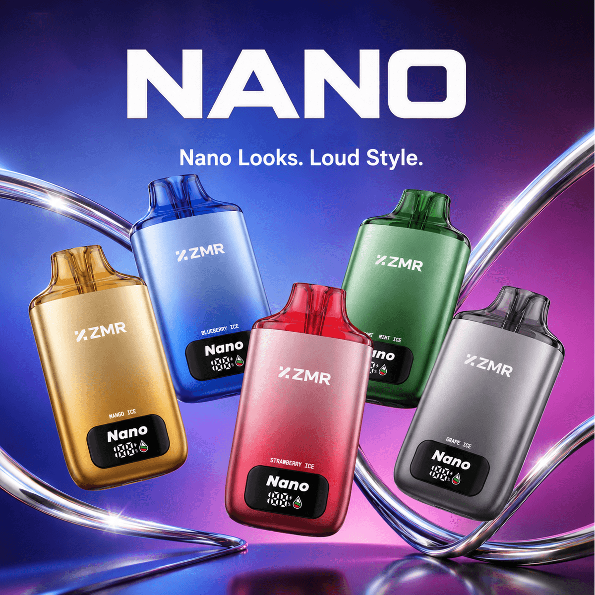 Nano- 20K Puffs Grape Ice - Image 2