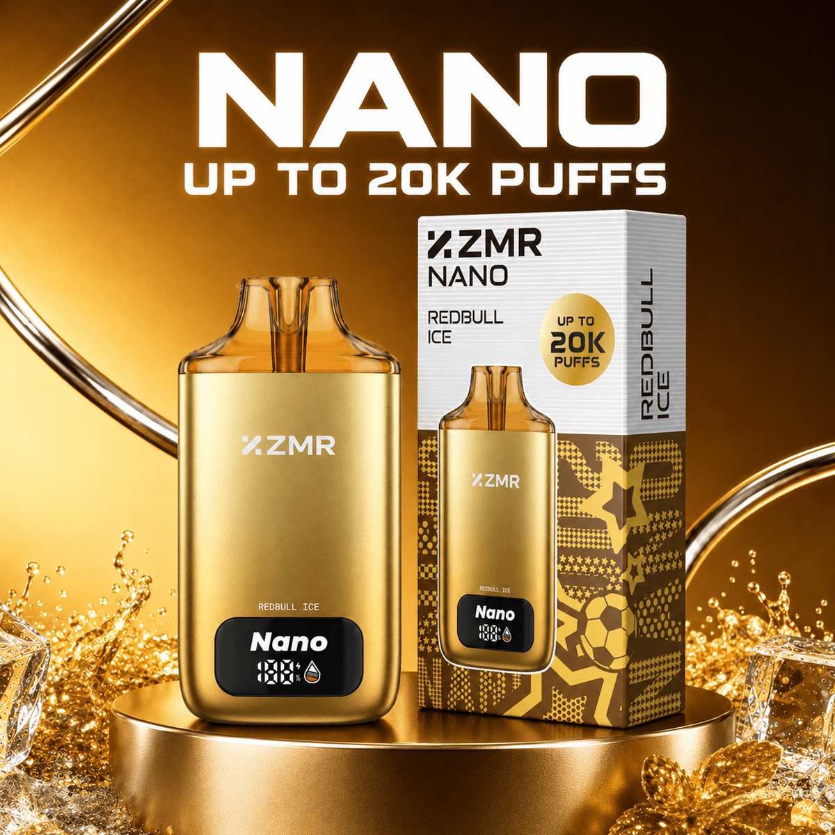 Nano- 20K Puffs Redbull Ice