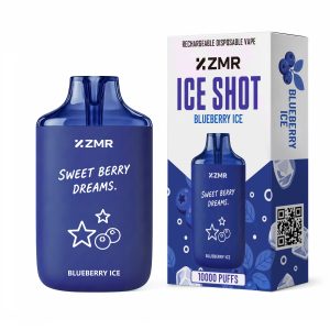 ZMR Ice Shot Blueberry Ice device and packaging