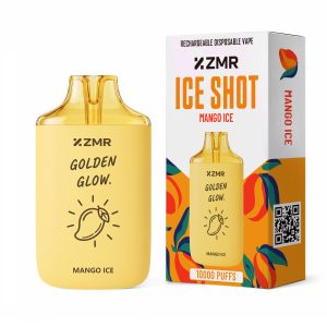 ZMR Ice Shot Mango Ice device and packaging