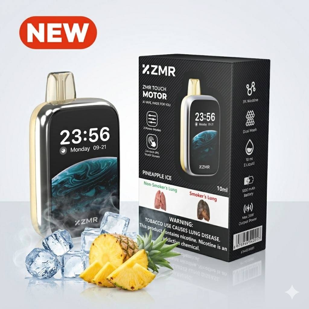 Motor 30K Puffs Pineapple Ice smart touch screen vape