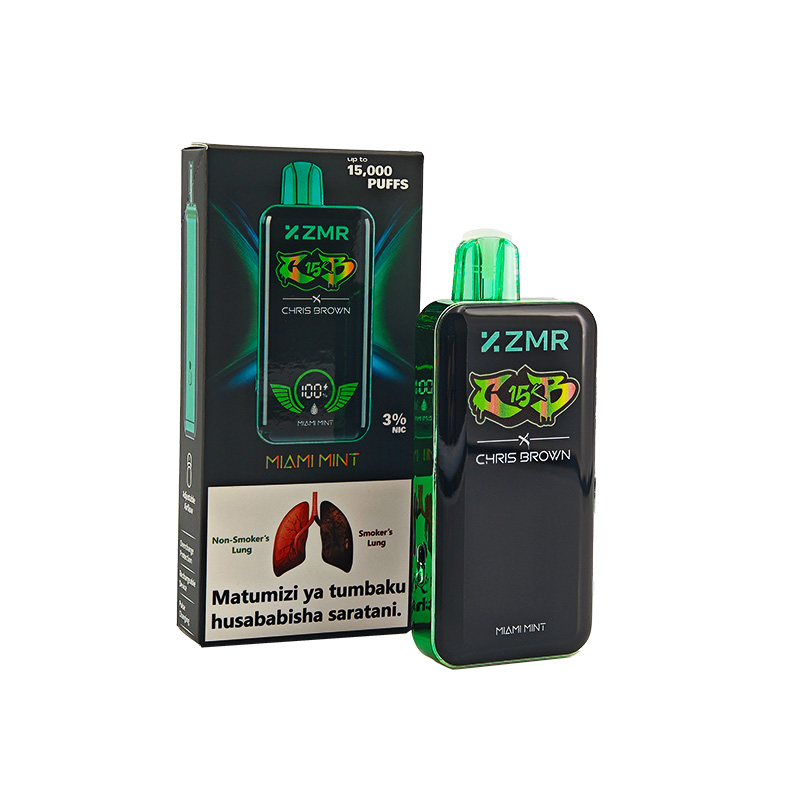 R15 15000puffs Miami Mint Disposable Vape
