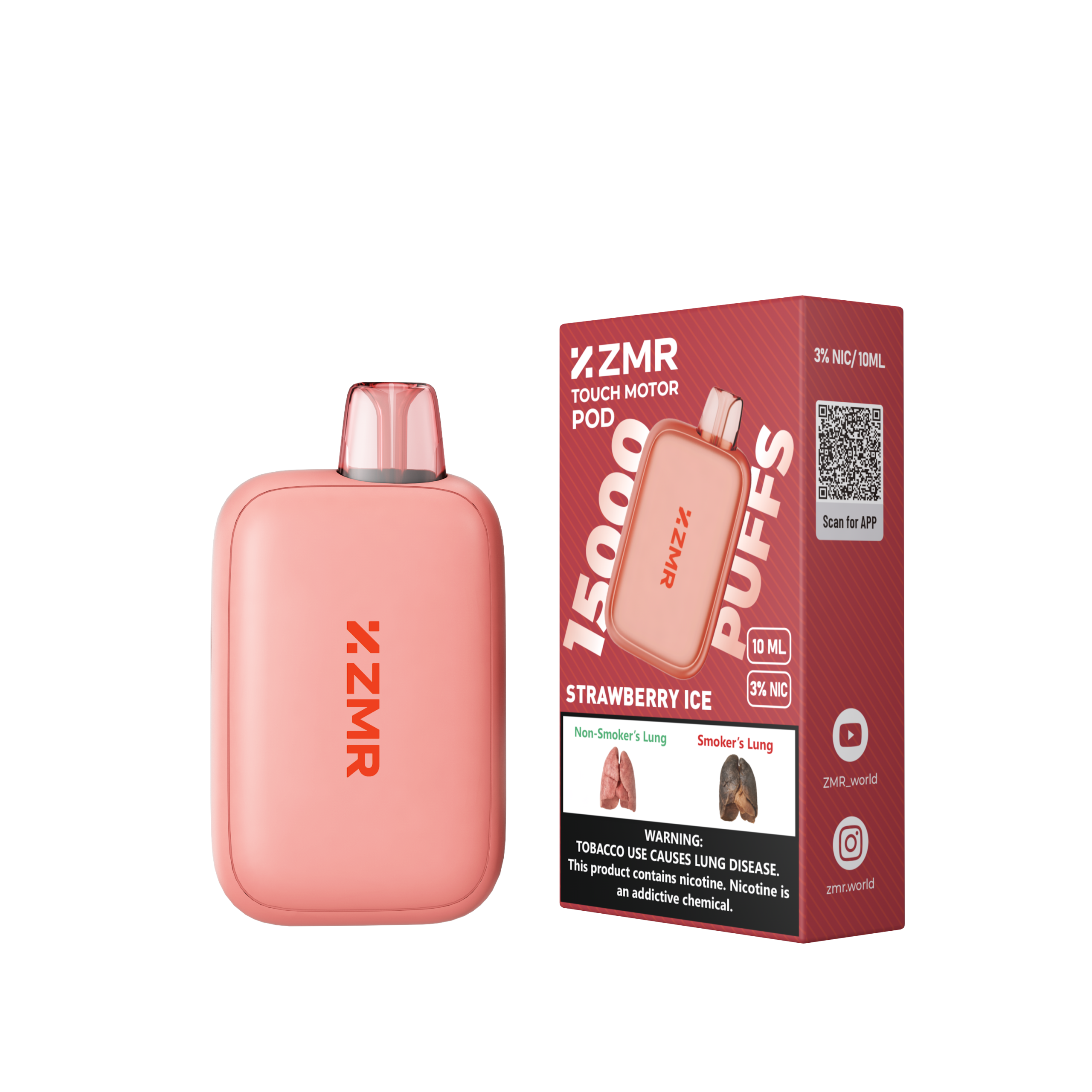 Motor Pod 30000 puffs Strawberry Ice