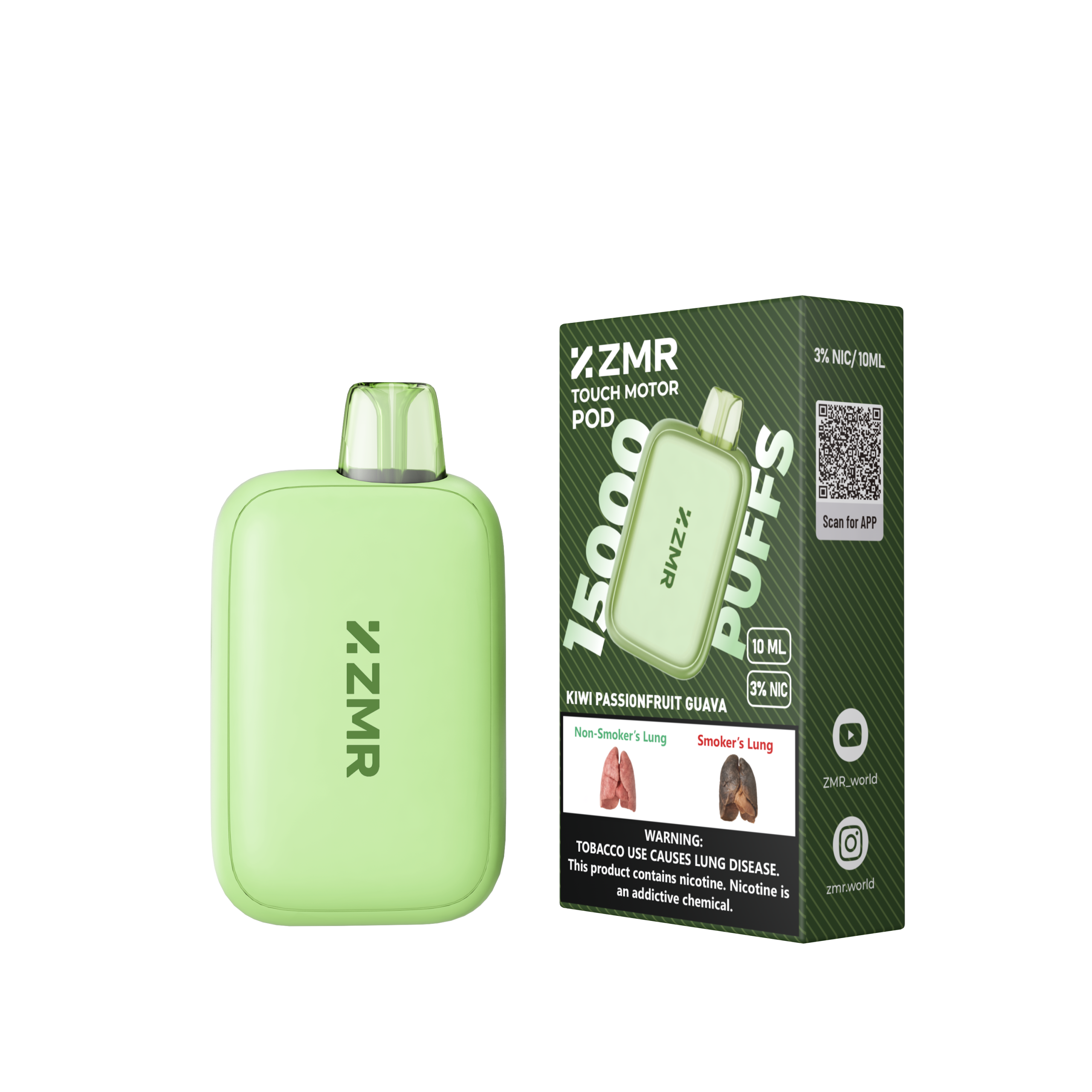 Motor Pod 30000 puffs Kiwi Passionfruit Guava