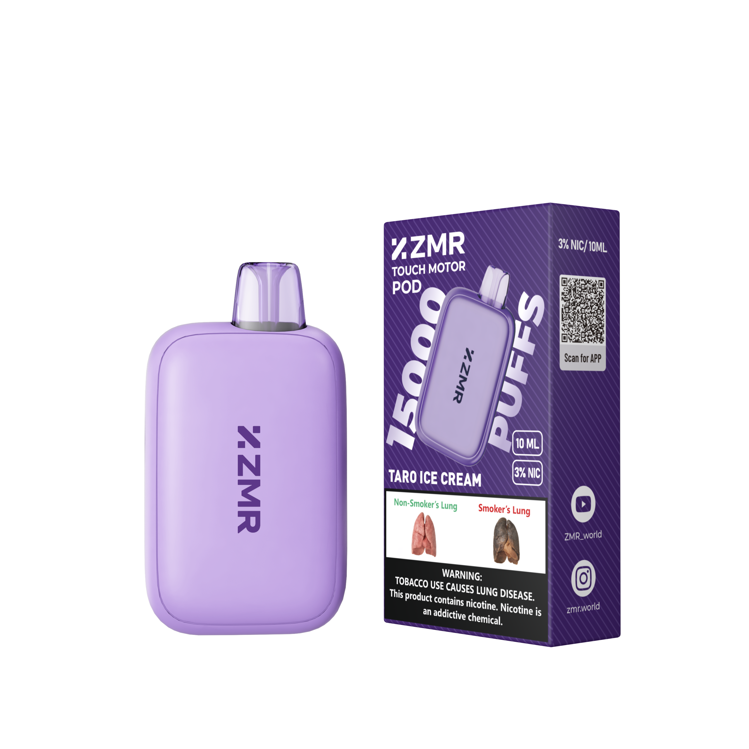 Motor Pod 30000 puffs Taro Ice Cream