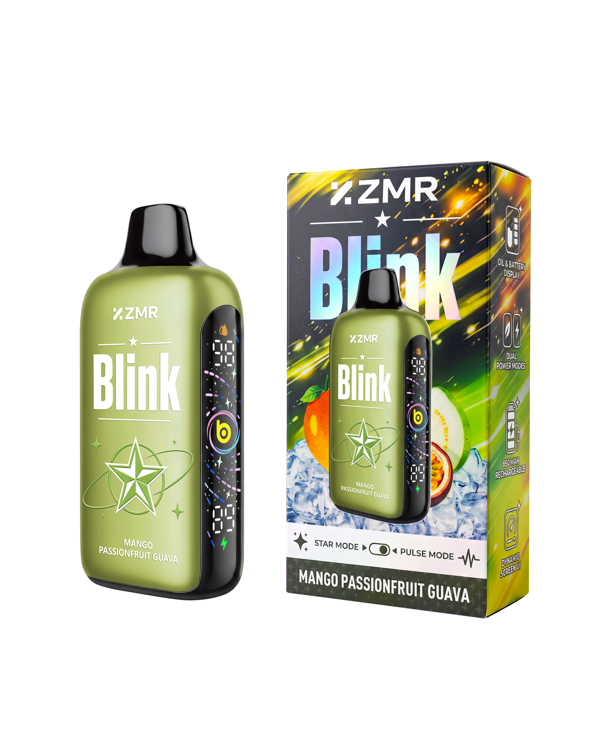 Blink-MANGO PASSIONFRUIT GUAVA 50000 Puffs Disposable Vape