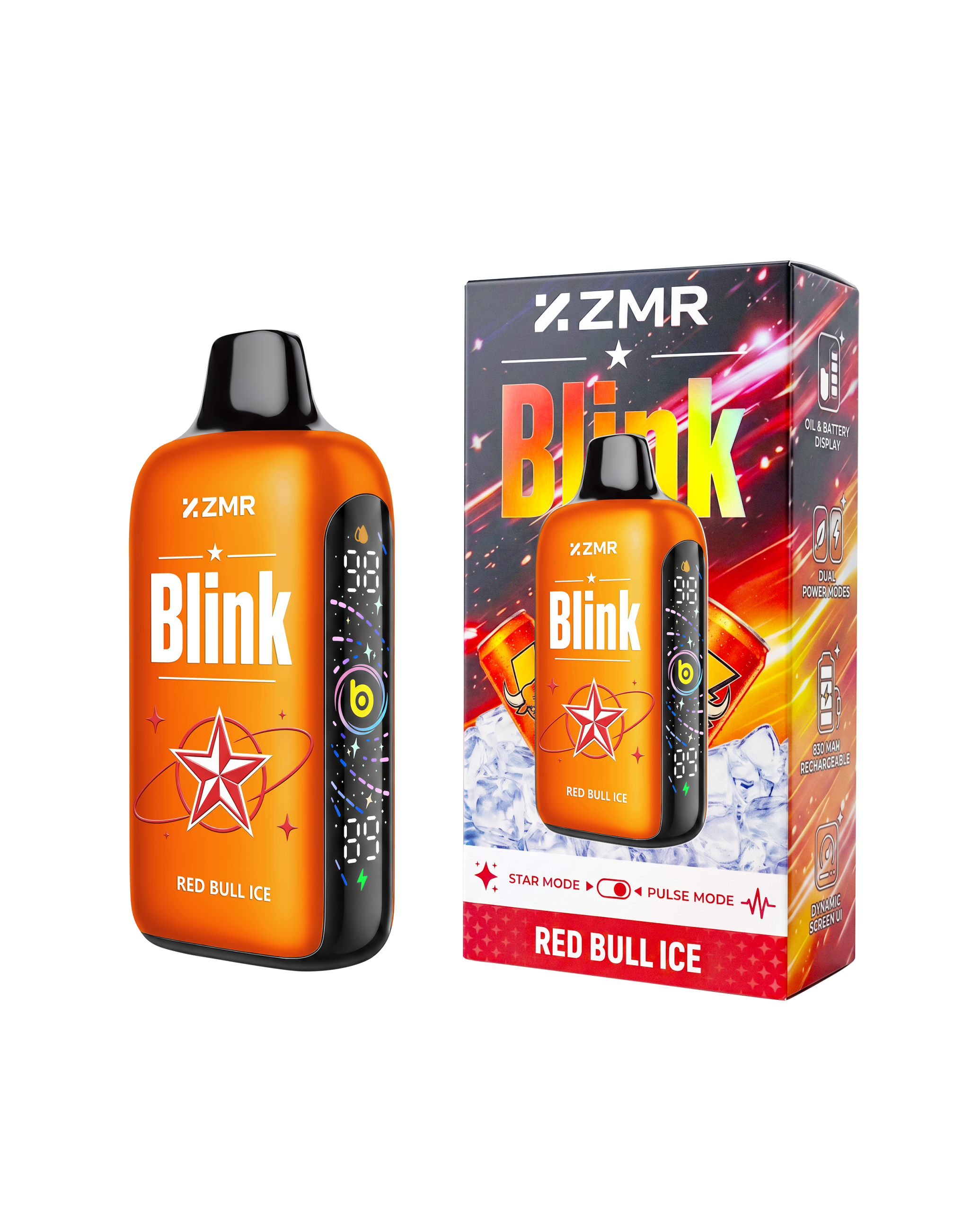 Blink-RED BULL ICE 50000 Puffs Disposable Vape