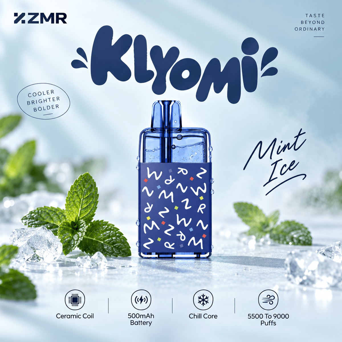 Kiyomi 5500 puffs Mint Ice Disposable Vape - Image 2