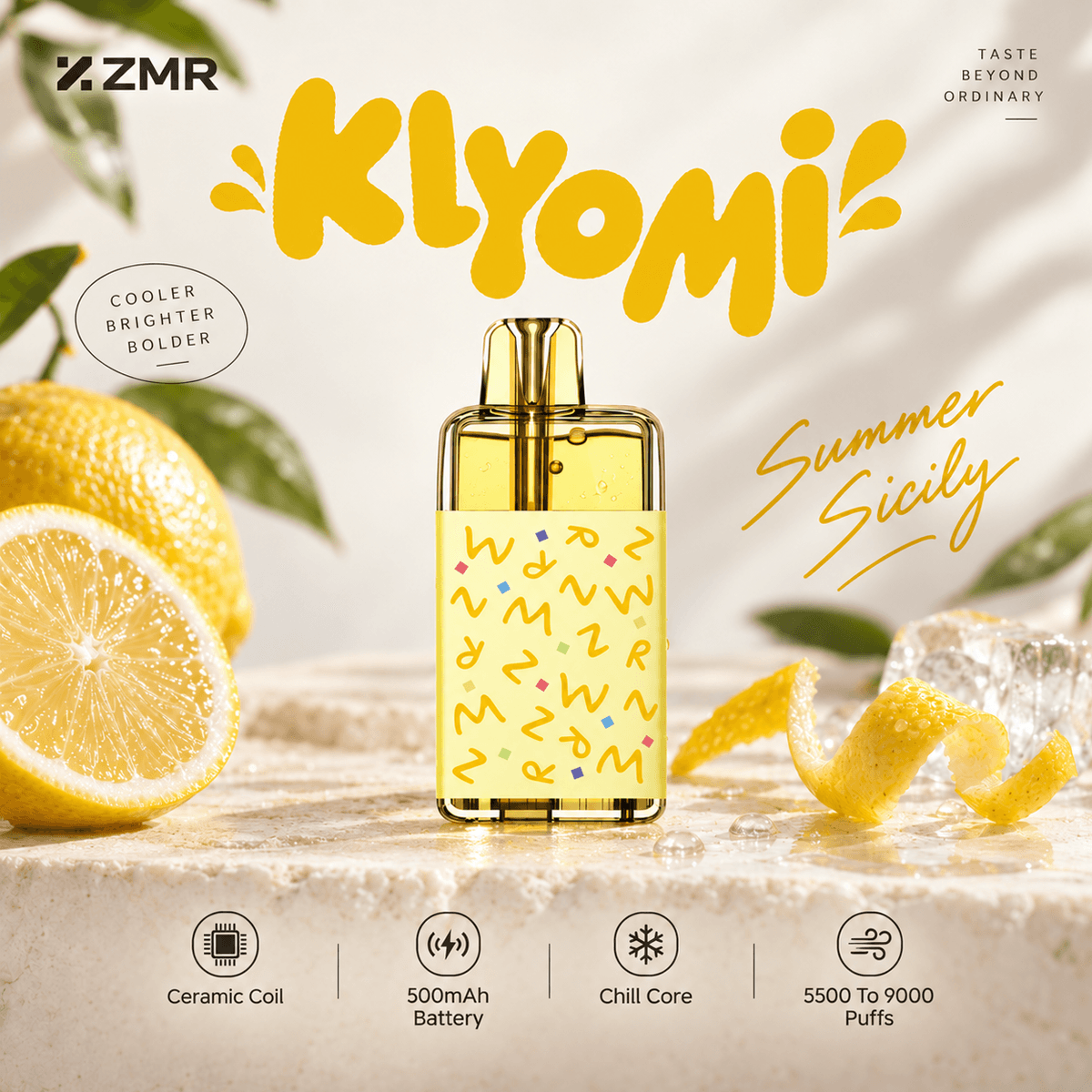 Kiyomi 5500 puffs Summer Sicily Disposable Vape - Image 2