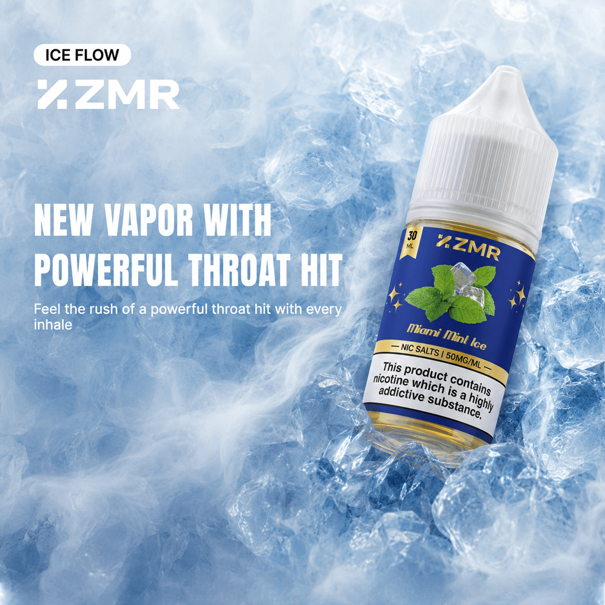 ZMR-Ice Flow Redbull Ice 50mg nic salt - Image 7