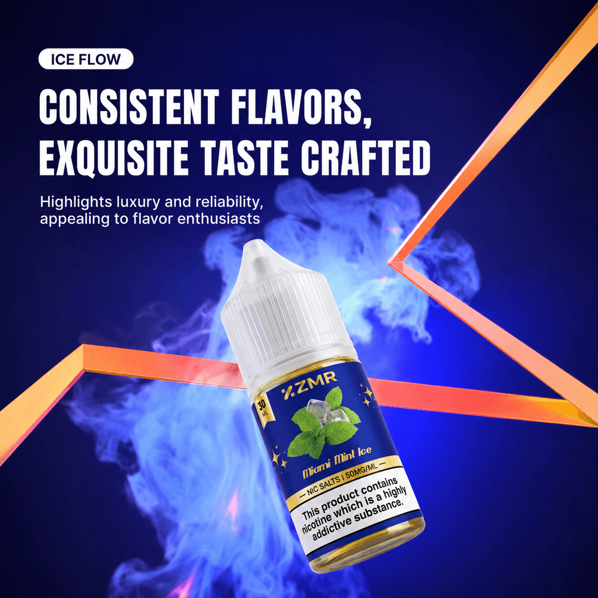 ZMR-Ice Flow Redbull Ice 50mg nic salt - Image 5