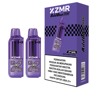 ADDONE 2*16ml Mega-Tank Replacement Pod purple