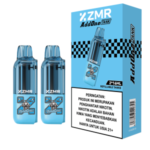 ADDONE 2*16ml Mega-Tank Replacement Pod blue